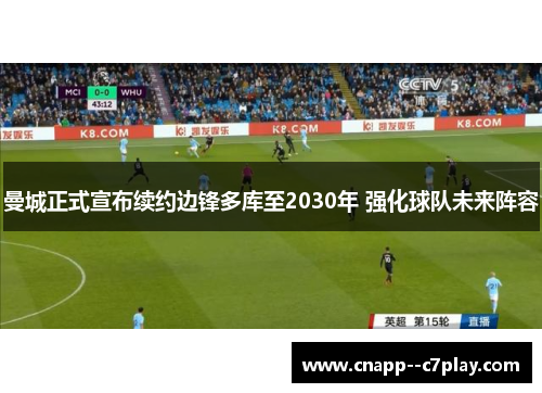 曼城正式宣布续约边锋多库至2030年 强化球队未来阵容 曼城正式宣布续约边锋多库至2030年 强化球队未来阵容